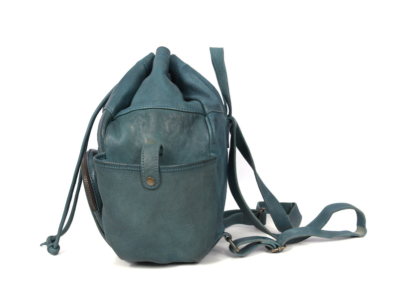 Miami- Teal Backpack | Dip Dye Boho