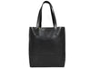 Leather Tall Tote HandBag - Stressed Brown