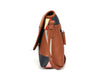 Houston  Leather Cross Body Bag - Caramel