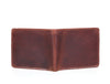 Tolredo Leather Rfid Blocking Mens Wallet - Walnut Brown