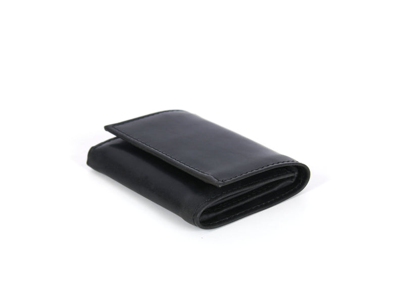 Osuna Leather RFID Blocking Trifold Stylish Wallet - Raven Black