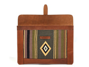 Vintage bohemian Leather Mac Book Sleeve