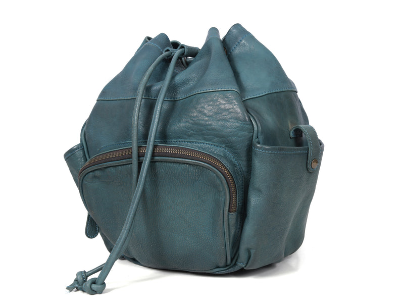 Miami- Teal Backpack | Dip Dye Boho