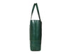 Leather Tall Tote HandBag - Stressed Brown