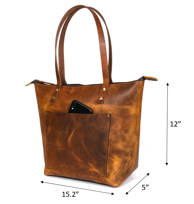 Cassidy Leather Tote Bag