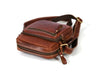 Leather Flight Crossbody Bag