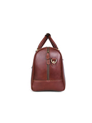 Trent Travel Bag – Premium European Cow Leather Duffle