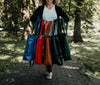 Leather Tall Tote HandBag - Stressed Brown
