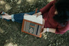 Vintage bohemian Leather Mac Book Sleeve - Caramel Brown
