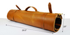 Stockton Leather Chef Knife Roll Case 10 Slot - Tawny Brown