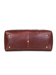 Trent Travel Bag – Premium European Cow Leather Duffle
