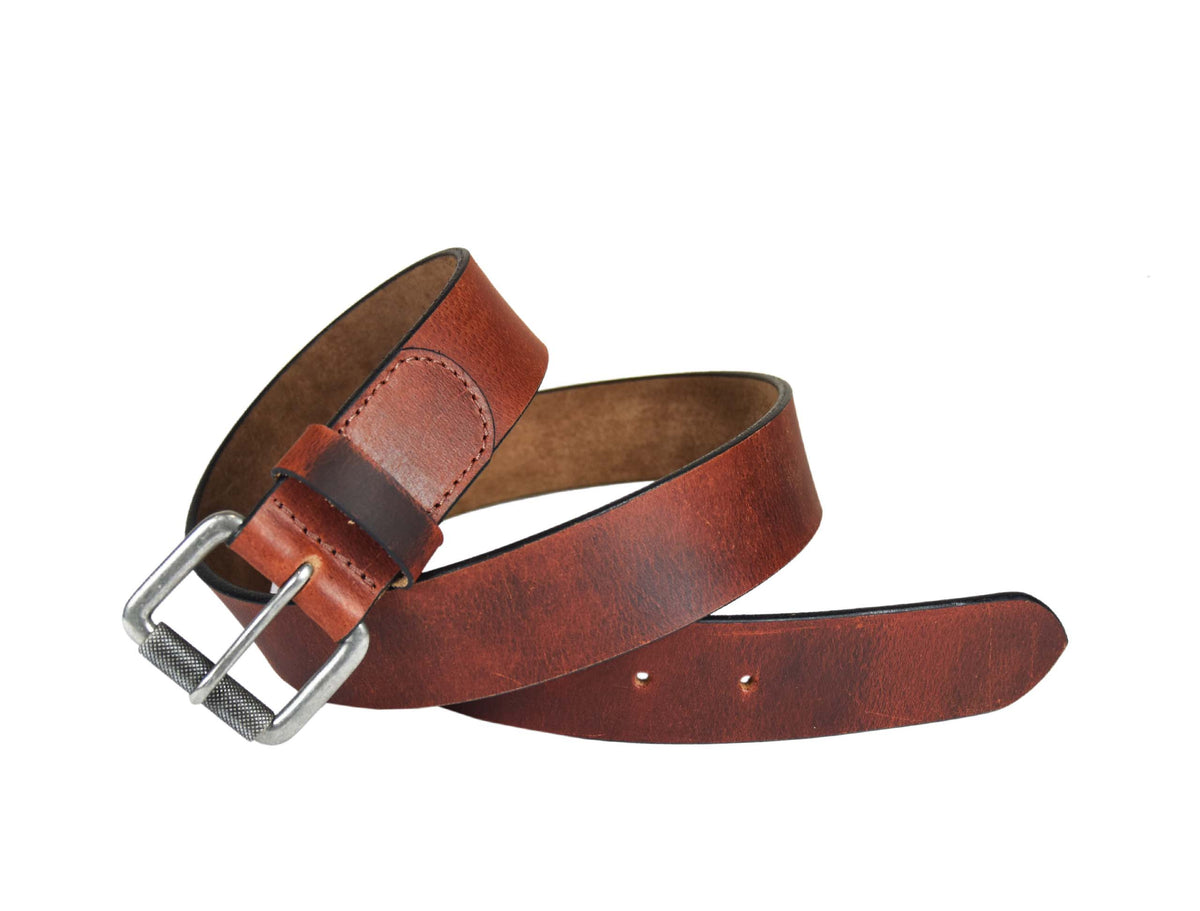 Tolredo Leather Belts for Men - Caramel