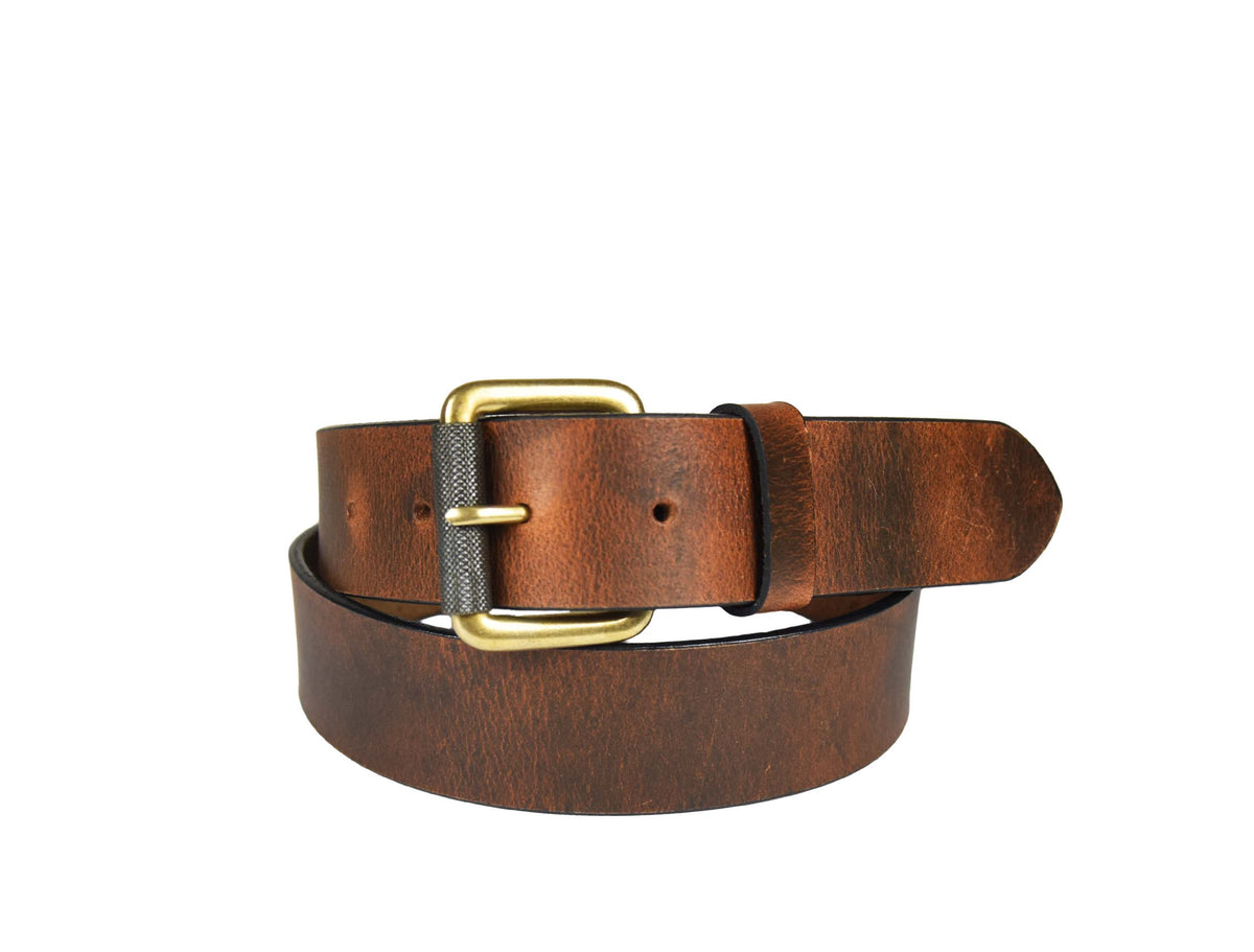 Tolredo Leather Belts for Men  - Caramel Brown