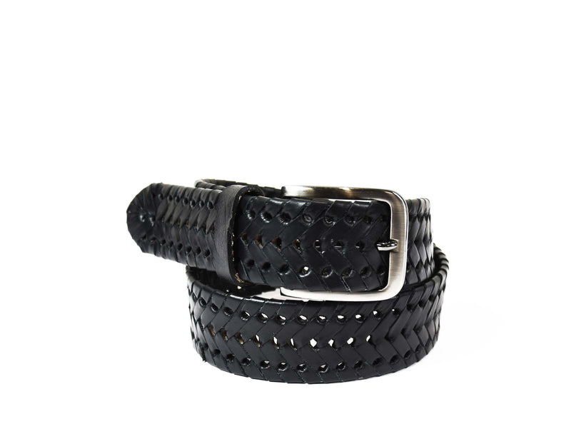 Tolredo Genuine Leather fashion BELTS - Raven Black