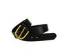 Tolredo  Genuine Leather  Belts - Raven Black