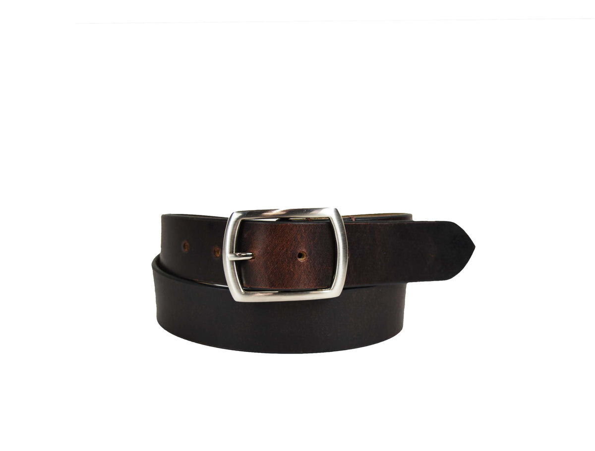 Tolredo Leather WOVEN BRAID Belts for Men- Pecan