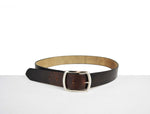 Tolredo Men's Genuine Leather Dress Belts  - Walnut