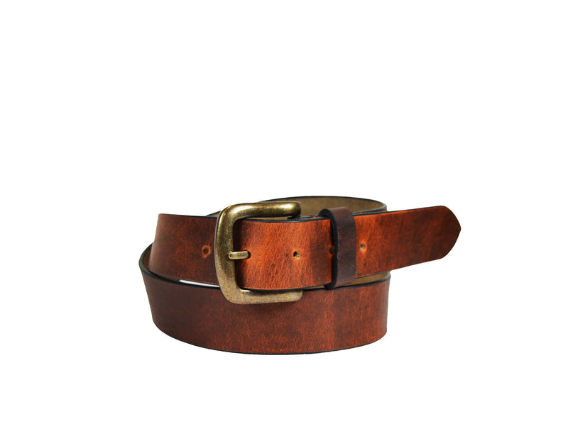 Tolredo  Genuine Leather Belts - Caramel Brown