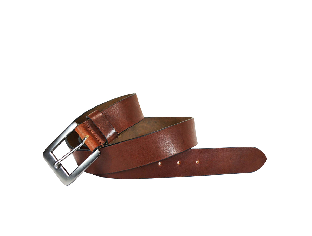 Tolredo  Genuine Leather  Belts - Caramel Brown