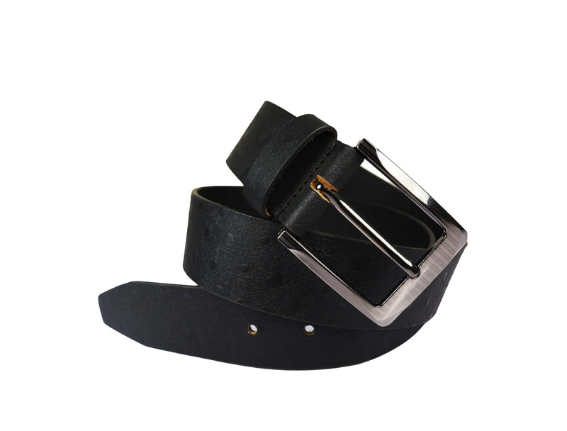 Tolredo Genuine Leather  Belts - Raven Black