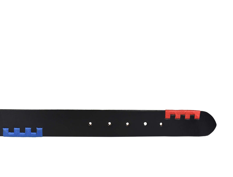 Tolredo Leather Belts for Men - Raven Black
