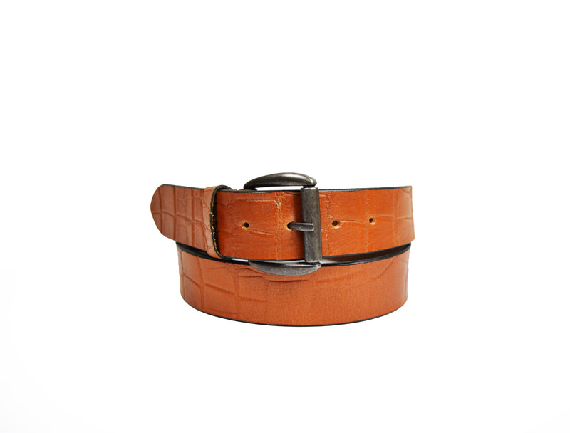 Tolredo Leather Belts for Men - Caramel