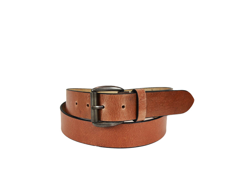 Tolredo Genuine Leather  Belts - Caramel Brown