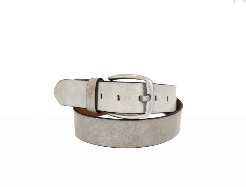 Tolredo Leather Belts for Men - Gray