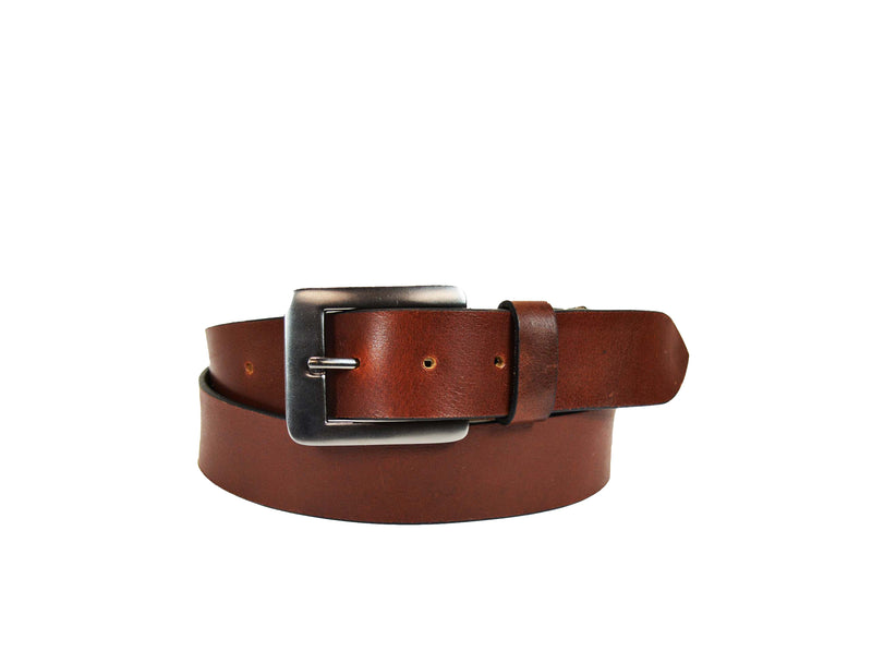 Tolredo Men's Genuine Leather Belts - Caramel Brown