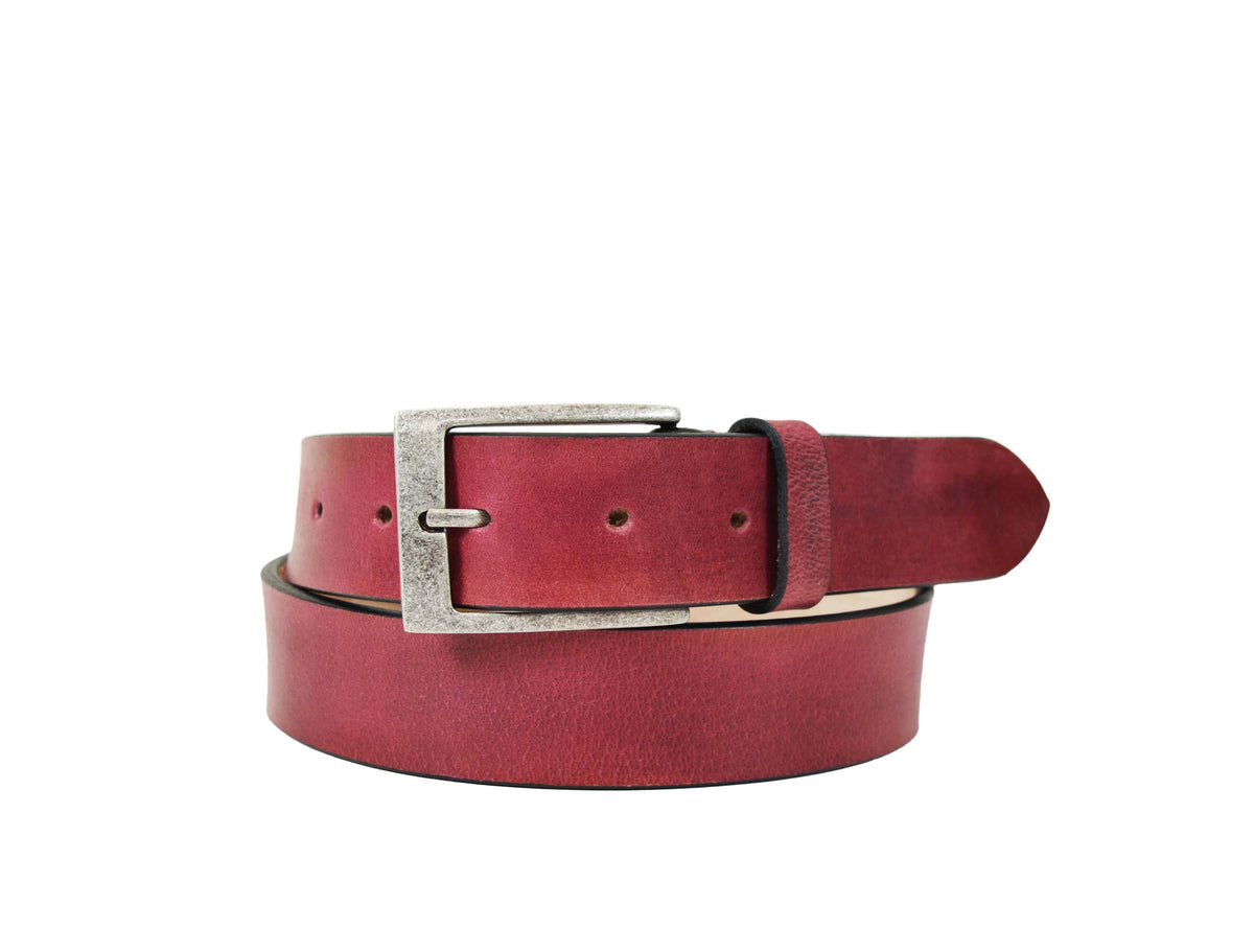 Tolredo Leather Belts - Currant