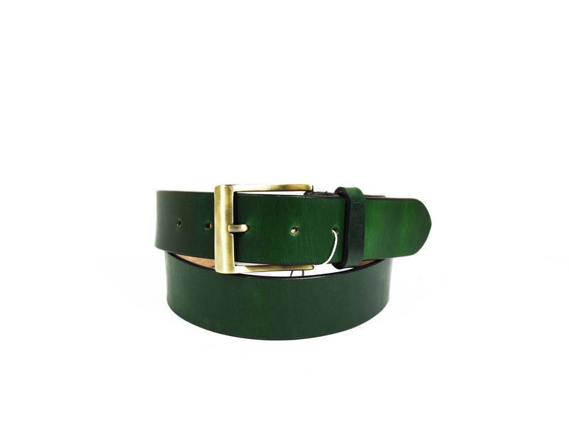 Tolredo  Genuine Leather Belts - Seaweed Green
