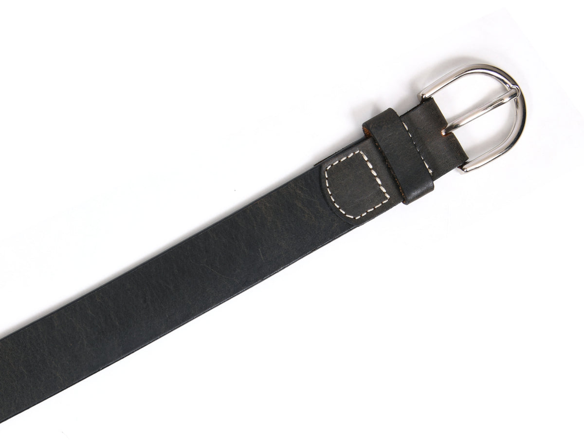 Tolredo Men's Genuine Leather  Belts - Raven Black