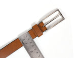 Tolredo Genuine Leather  Fashion Belts - Caramel Brown