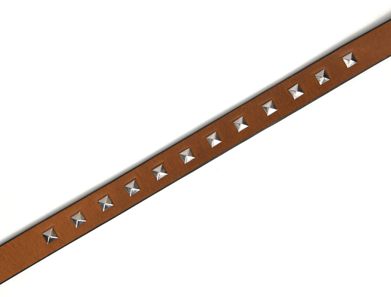 Tolredo Genuine Leather  Fashion Belts - Caramel Brown