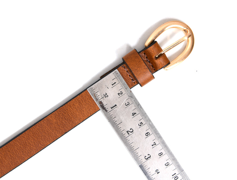 Tolredo Leather Belts for Men - Caramel