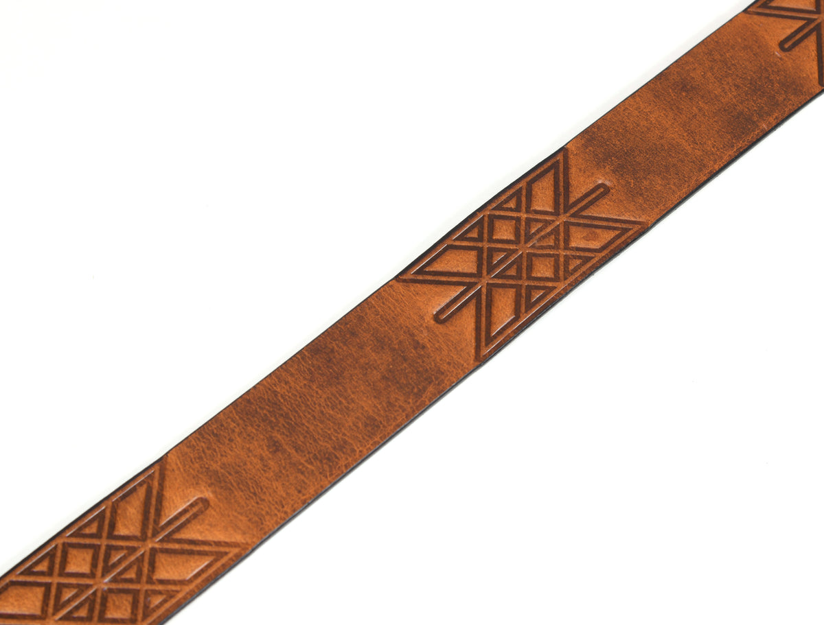 Tolredo Leather Belts for Men- Gingerbread