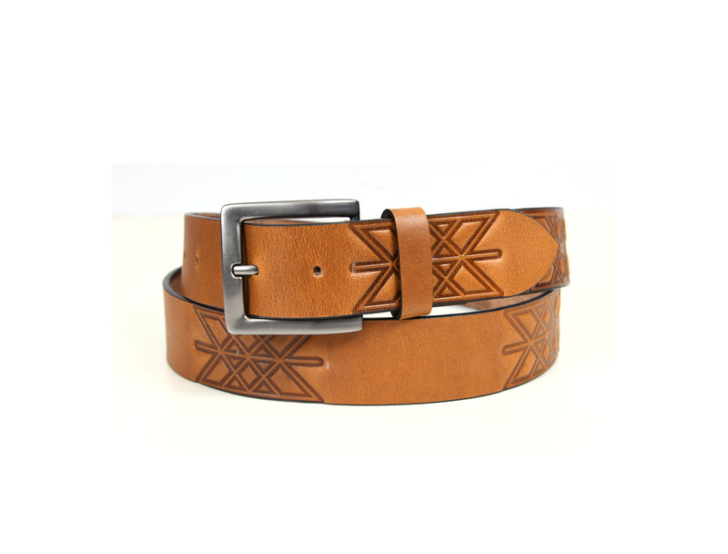Tolredo Leather Belts for Men - Caramel