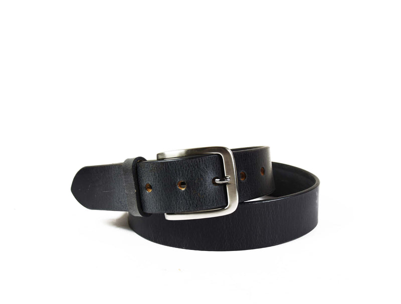 Tolredo  Genuine Leather  Belts  - Raven Black