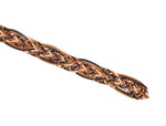 Tolredo Leather WOVEN BRAID  Belts for Men - Caramel