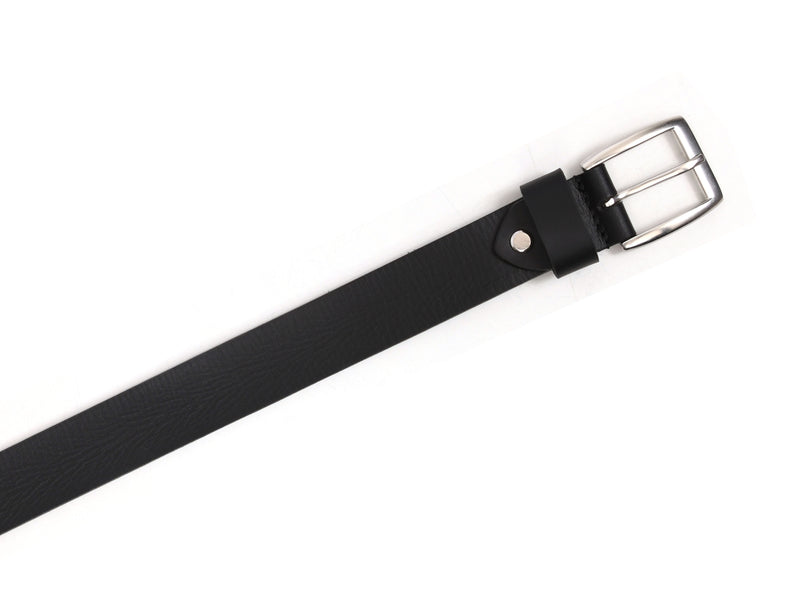 Tolredo Men's Genuine Leather  Belts - Raven Black