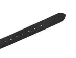 Tolredo Men's Genuine Leather  Belts - Raven Black
