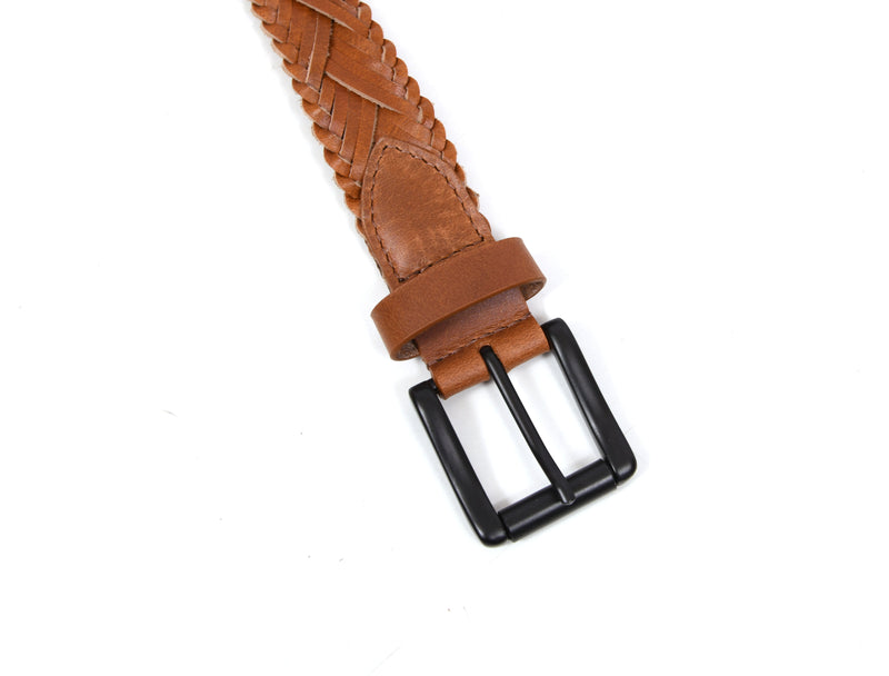 Tolredo Men's Genuine Leather Fashion Belts - Caramel Brown