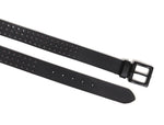 Tolredo Men's Genuine Leather  Belts - Raven Black