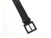 Tolredo Men's Genuine Leather  Belts - Raven Black