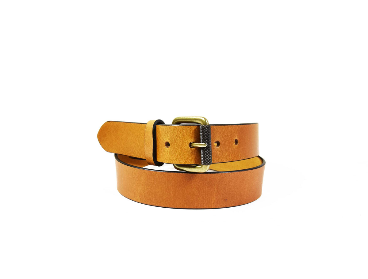Tolredo  Genuine Leather  Belts - Caramel Brown