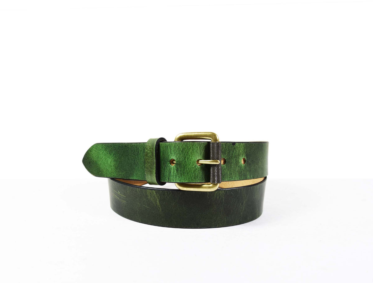 Tolredo  Genuine Leather Belts  - Fossil Green