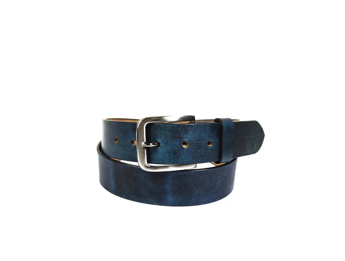 Tolredo  Genuine Leather Belts - Blue