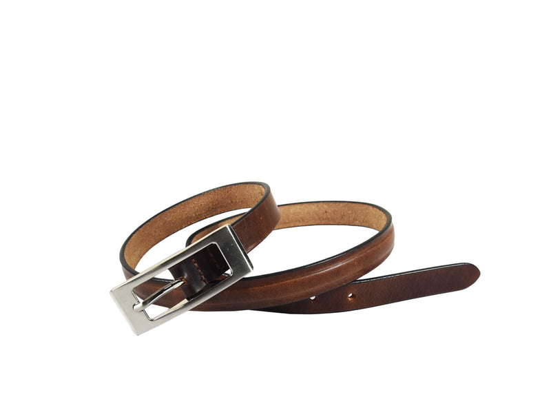 Tolredo Leather  Belts - Pecan Brown