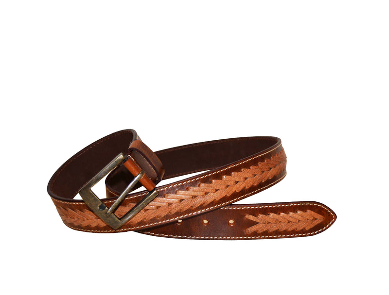 Tolredo Leather  Belts - Brown Tan