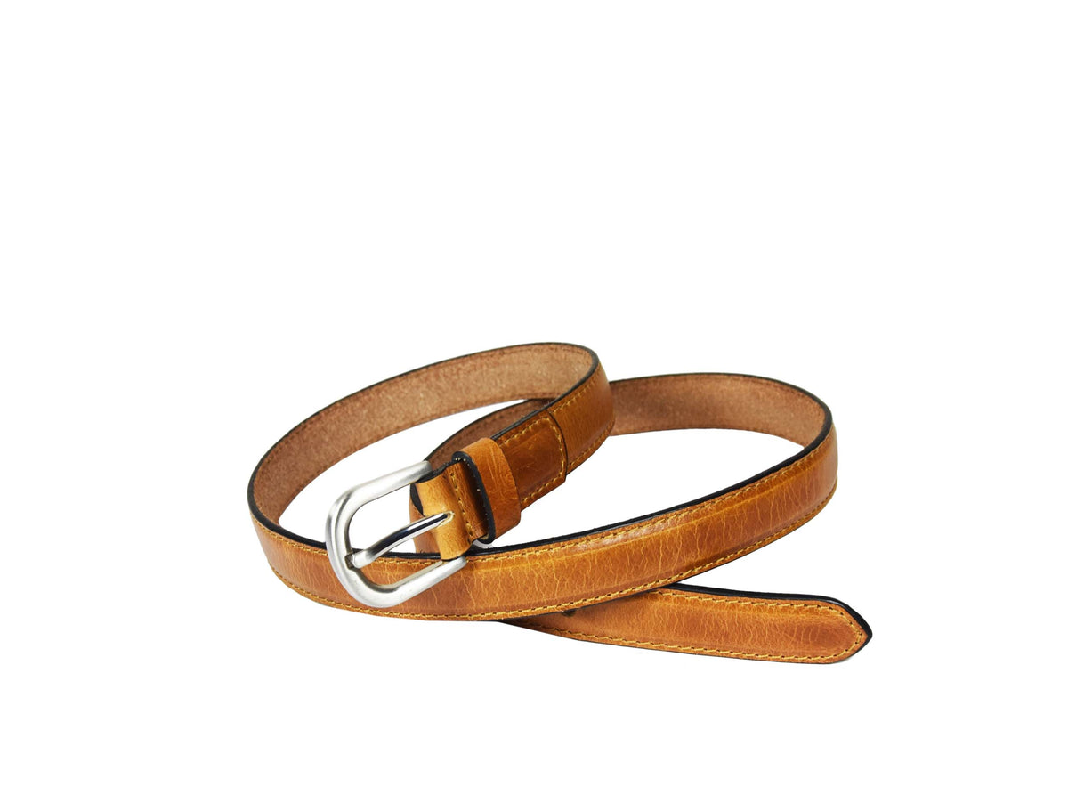 Tolredo Leather  Belts - Caramel